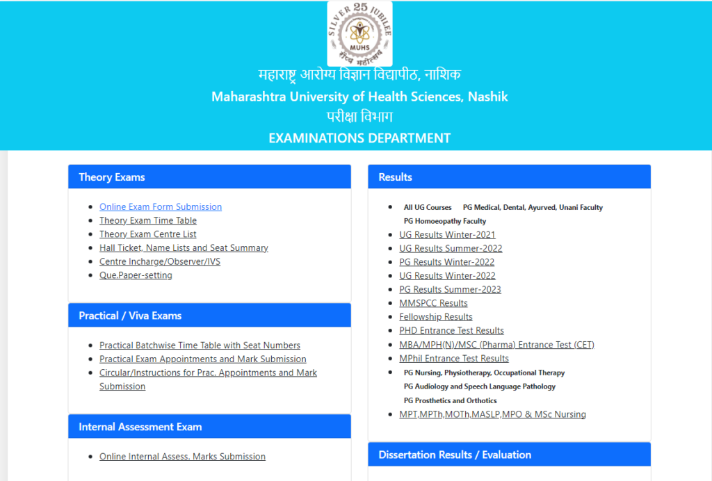 Muhs result 2023 declared check ug pg summer winter result